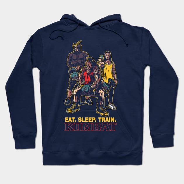 Kombat Gym Hoodie by AndreusD